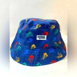 Sonic the Hedgehog  - Kids Bucket Hat - BNWT 🔵🟠🔴
